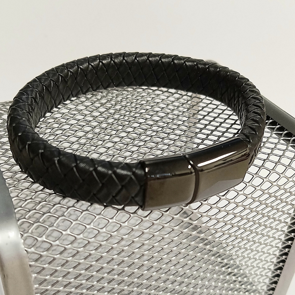 Men's Braided Leather Bracelet